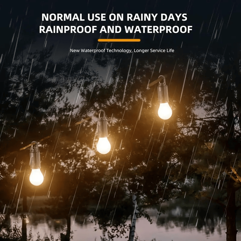 Solar USB Hanging Tent Lantern – Rechargeable LED Bulb-Up to 60% OFF Outdoor Deal!