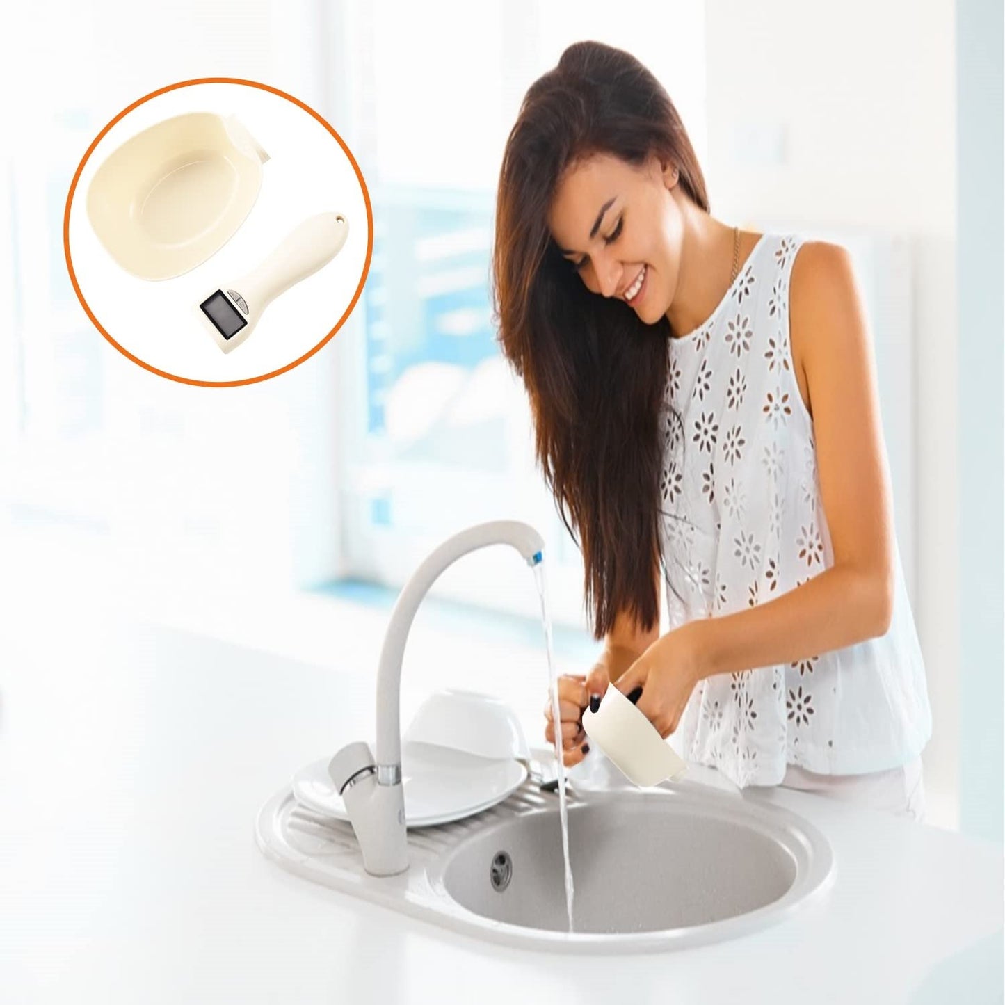 🎁Last 3 hours: 50% off-Food Measuring Scoop Scale💥