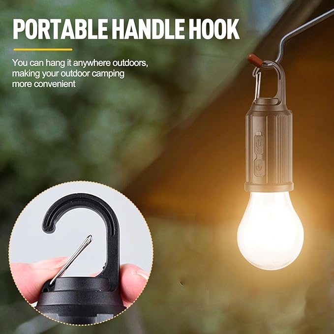 Solar USB Hanging Tent Lantern – Rechargeable LED Bulb-Up to 60% OFF Outdoor Deal!