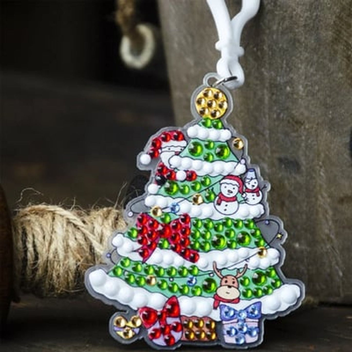 🎅Holiday Sale: 50% Off !!-🎄Christmas Diamond Painting Sticker Kit
