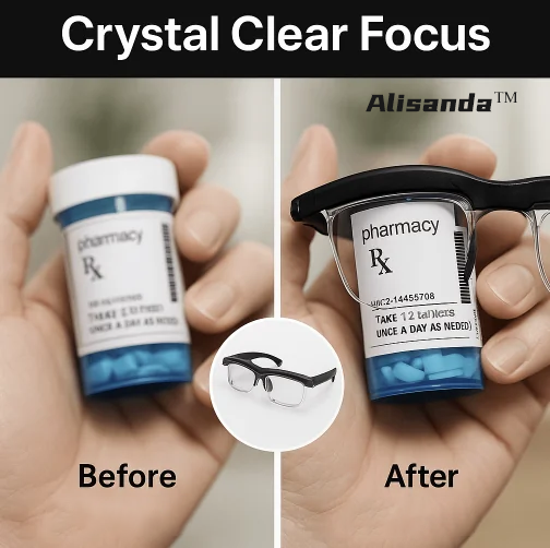 👑LAST DAY UP TO 80% off!- Self-Focusing Glasses – Instant Near/Far Vision Adjustment | 2025 Upgrade