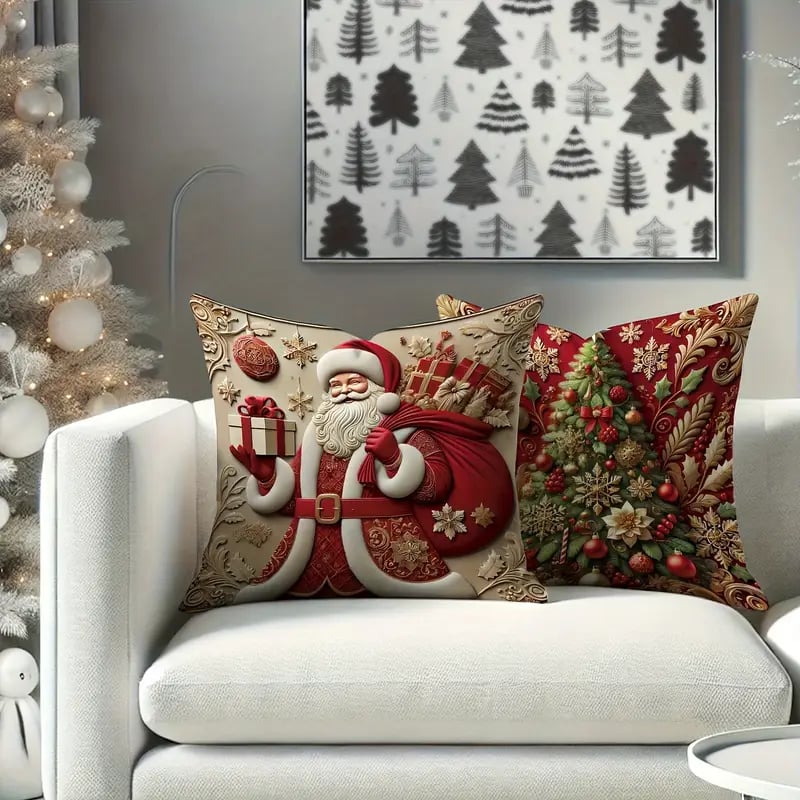 🎄Last day to get 69% off-🎅Christmas Themed Cushion Cover
