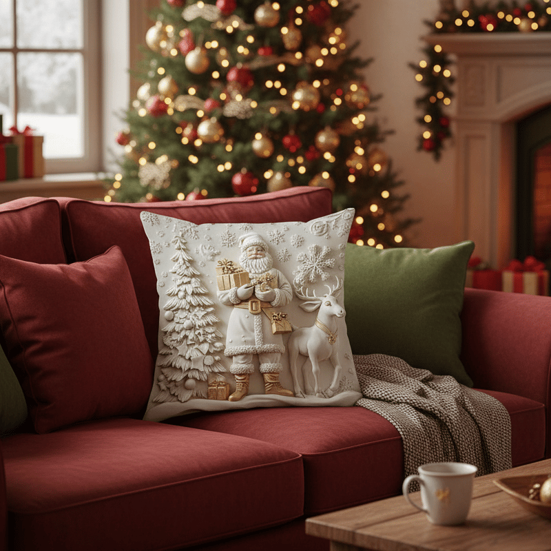 🎄Last day to get 69% off-🎅Christmas Themed Cushion Cover