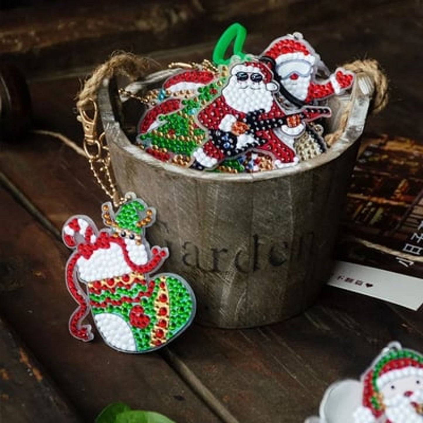 🎅Holiday Sale: 50% Off !!-🎄Christmas Diamond Painting Sticker Kit