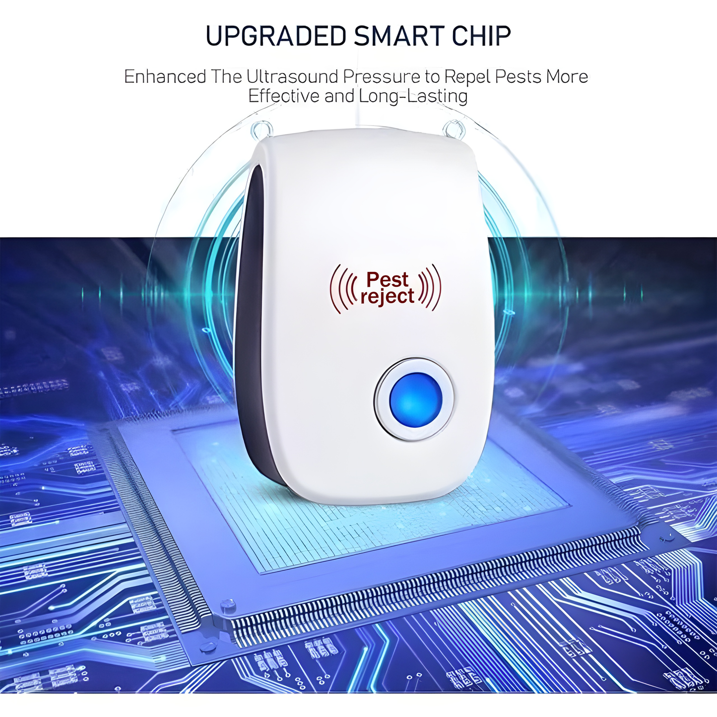🏷️ HZA™ Smart Ultrasonic Pest Repeller | Safe, Silent & Powerful Home Defense