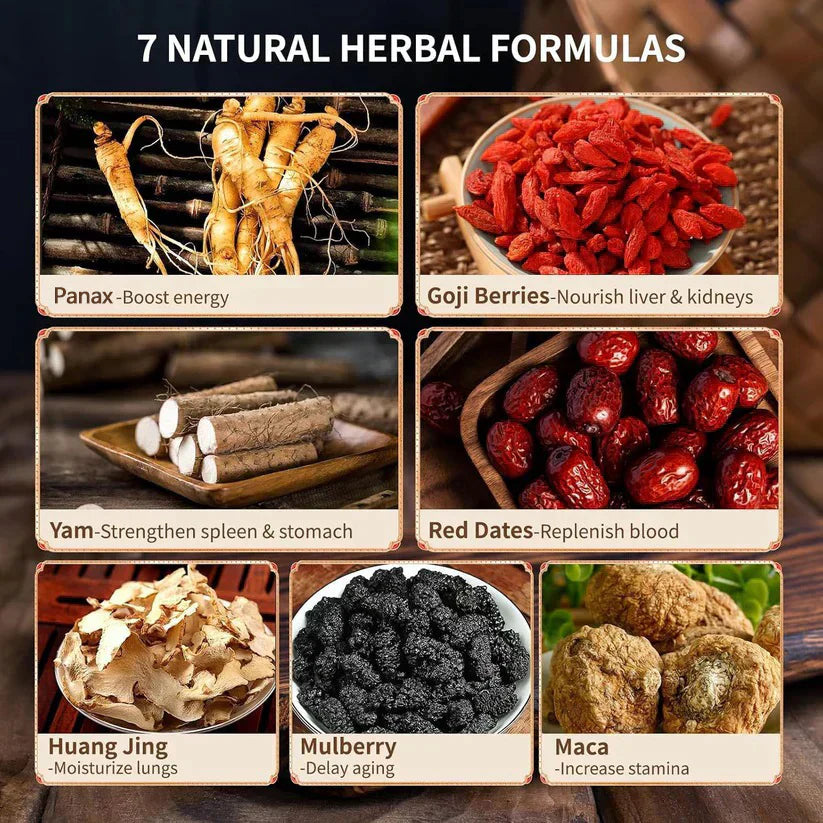 đLAST DAY UP TO 80% off!-Ancient Warriorâs Brew â Ginseng Mulberry Herbal Tea for Strength & Focus