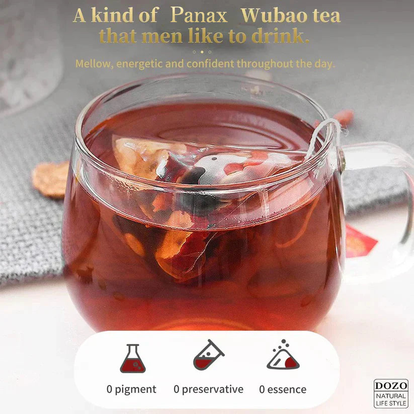 đLAST DAY UP TO 80% off!-Ancient Warriorâs Brew â Ginseng Mulberry Herbal Tea for Strength & Focus