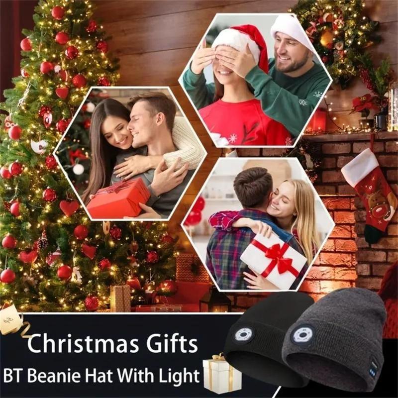🧶HZA™ Smart Bluetooth Beanie — Music, Light & Warmth Combined