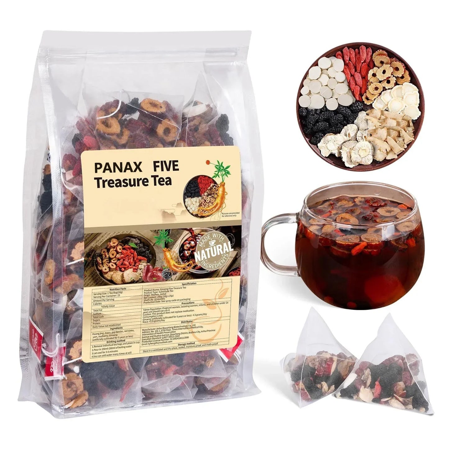 đLAST DAY UP TO 80% off!-Ancient Warriorâs Brew â Ginseng Mulberry Herbal Tea for Strength & Focus
