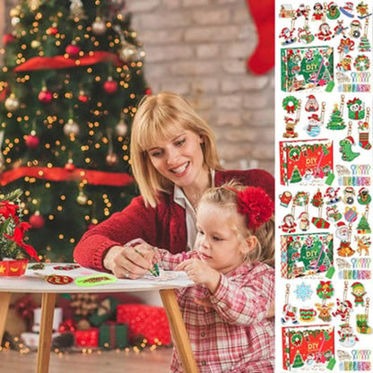 🎅Holiday Sale: 50% Off !!-🎄Christmas Diamond Painting Sticker Kit