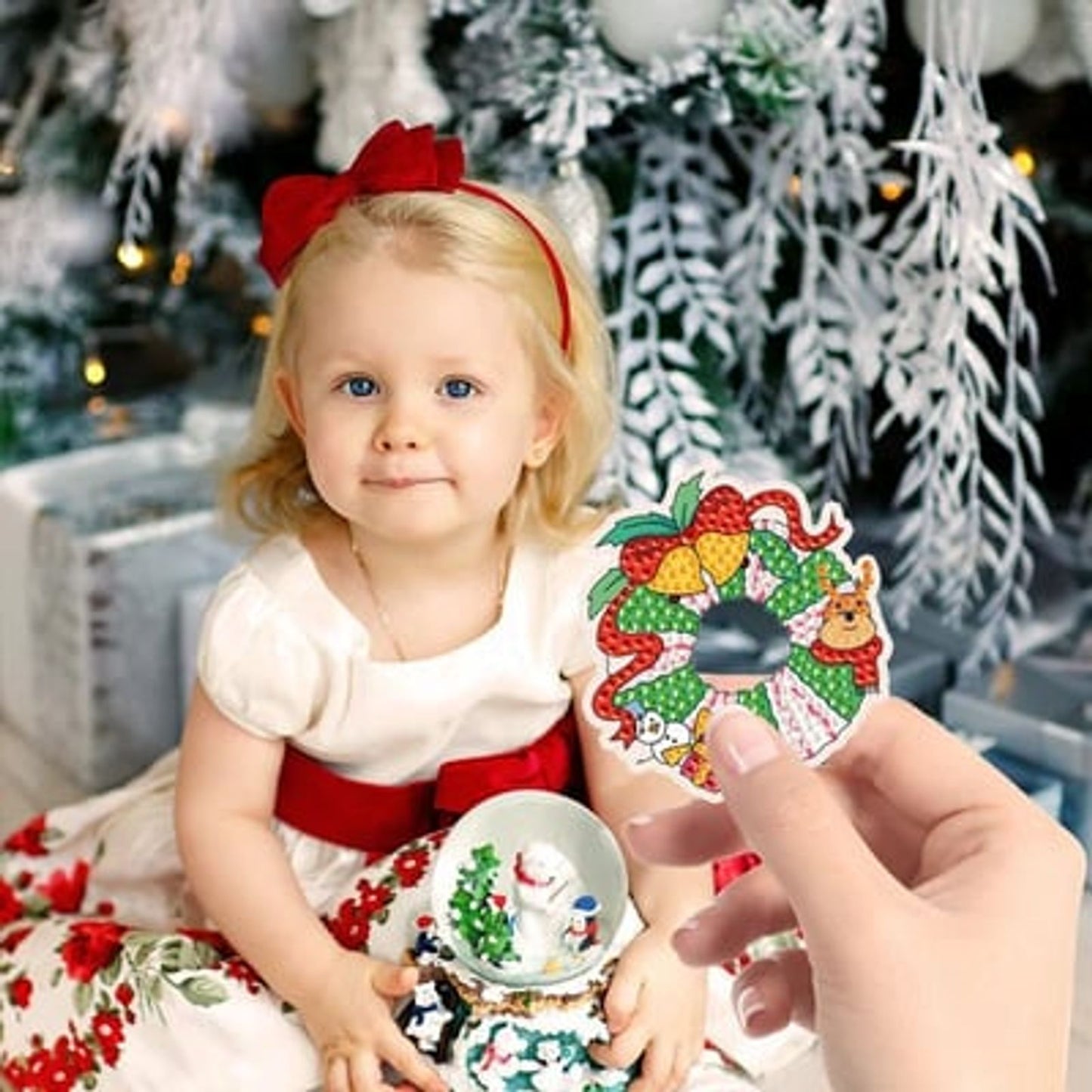 🎅Holiday Sale: 50% Off !!-🎄Christmas Diamond Painting Sticker Kit