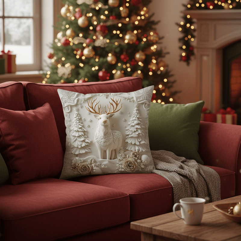 🎄Last day to get 69% off-🎅Christmas Themed Cushion Cover