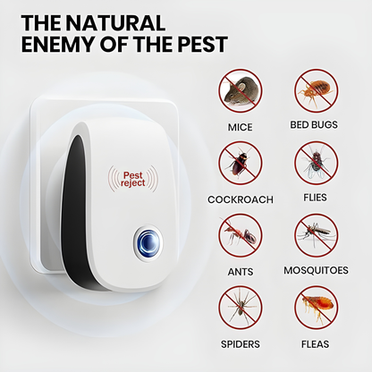 🏷️ HZA™ Smart Ultrasonic Pest Repeller | Safe, Silent & Powerful Home Defense